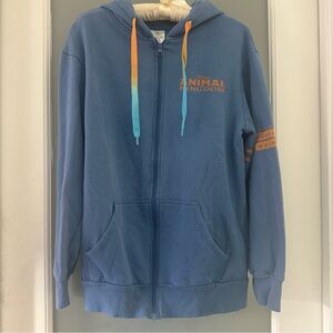 NWOT Disney’s Animal Kingdom Expedition Everest zip up hoodie sweatshirt
